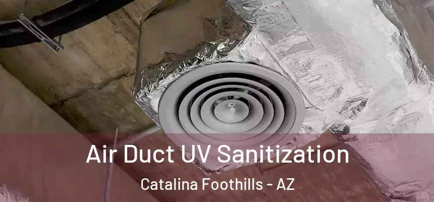  Air Duct UV Sanitization Catalina Foothills - AZ