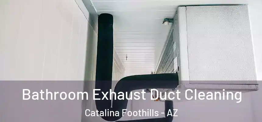 Bathroom Exhaust Duct Cleaning Catalina Foothills - AZ